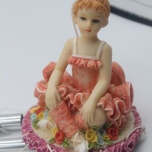 Vintage Kitschy Ballerina Wind Chimes in Excellent Condition